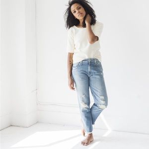 Mother Superior the Cardinal Sinner Ankle Chew Saving Grace Jeans 26